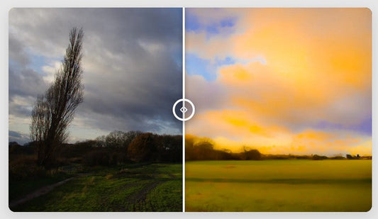 Example of Working Before and After Image Slider