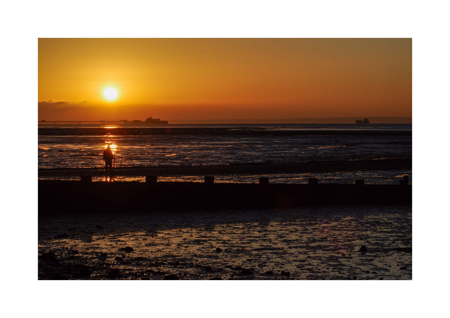Take Five – Sunrise over Southend Pier, Thames Estuary Photography