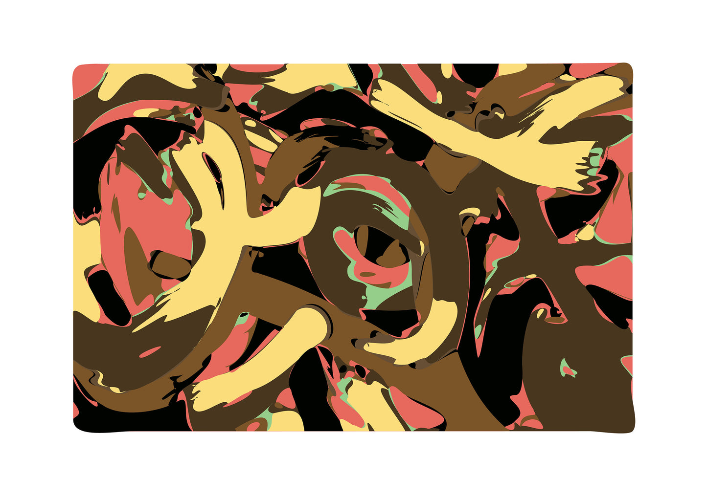 Riot – Limited Edition Abstract Landscape Art Print Series