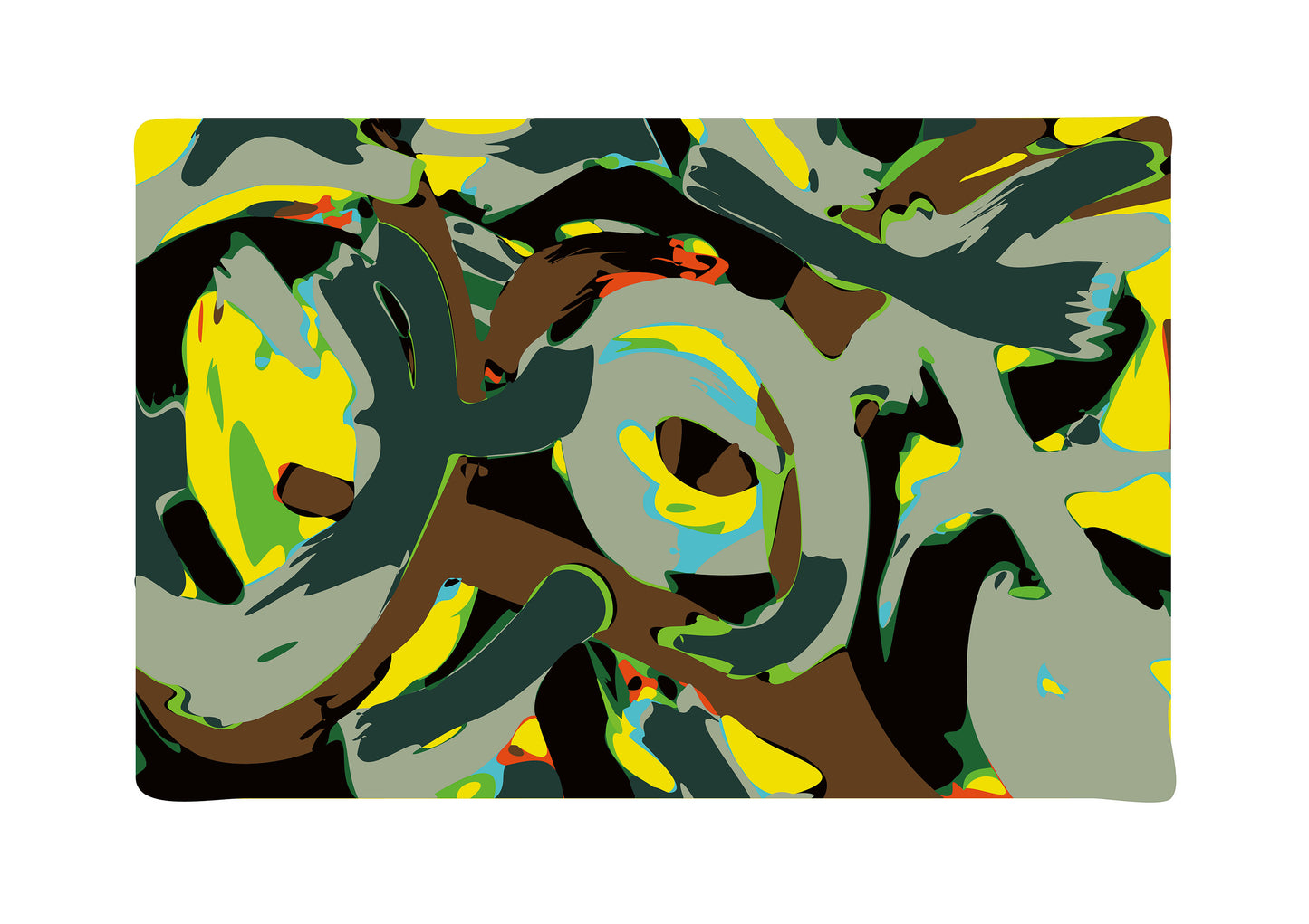 Riot – Limited Edition Abstract Landscape Art Print Series