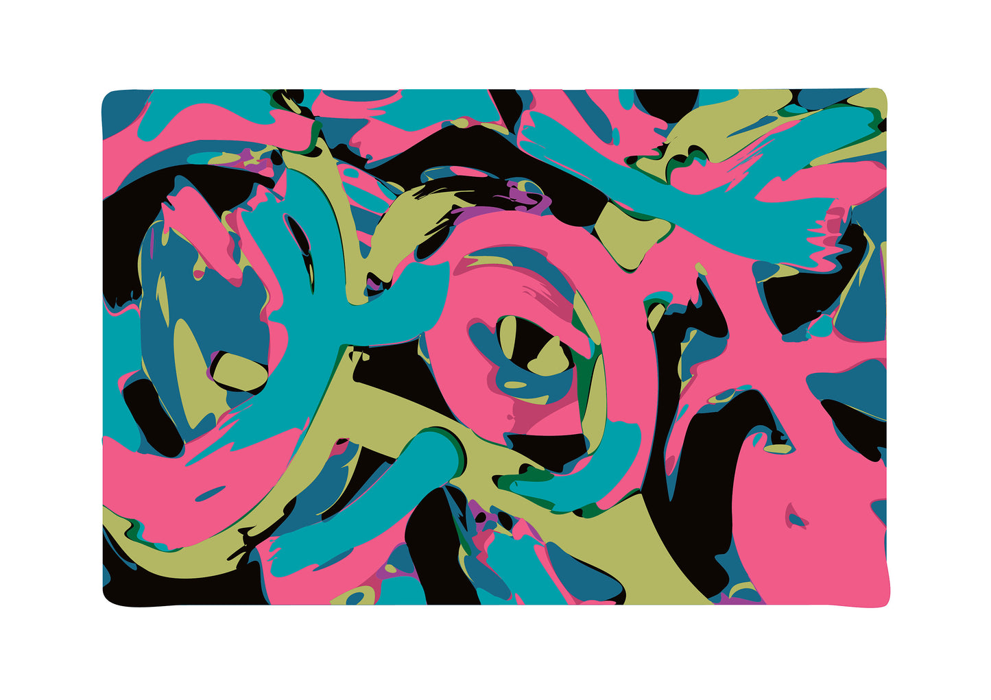 Riot – Limited Edition Abstract Landscape Art Print Series